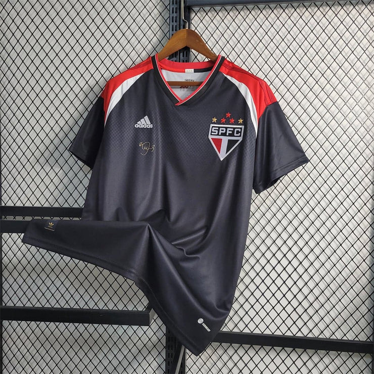23 - 24 Sao Paulo Away Retro Football Shirt - Footballshirt.online
