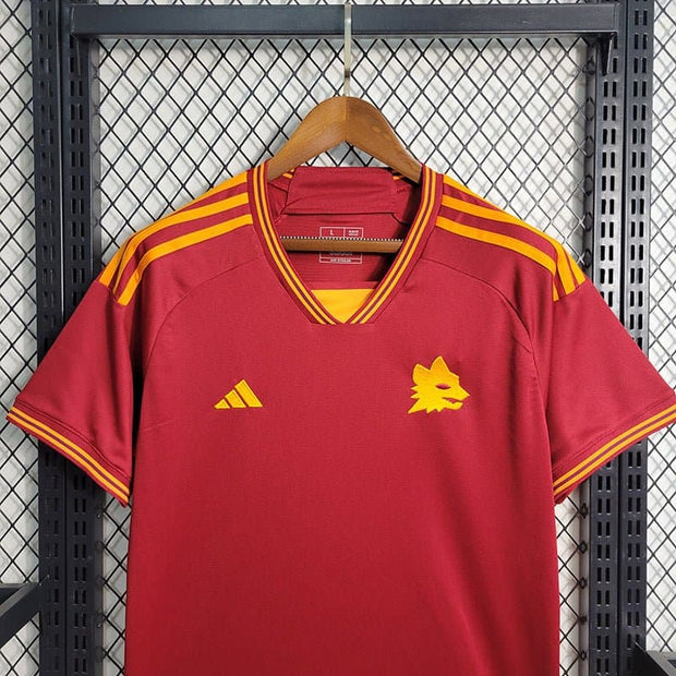 23/24 ROMA Home Retro Football Shirt - Footballshirt.online