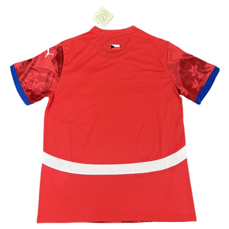 24 - 25 czech Home Retro Football Shirt - Footballshirt.online
