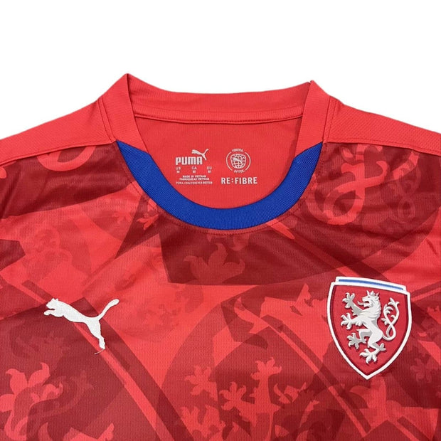 24 - 25 czech Home Retro Football Shirt - Footballshirt.online