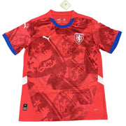 24 - 25 czech Home Retro Football Shirt - Footballshirt.online