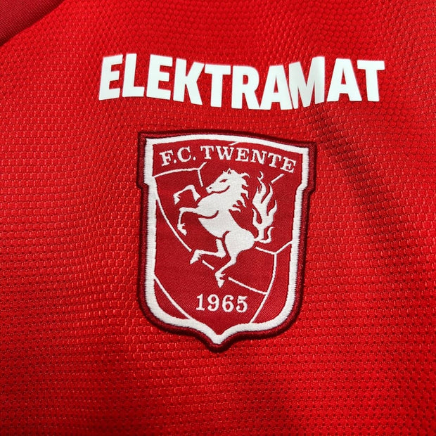 24 - 25 FC Twente Home Retro Football Shirt - Footballshirt.online