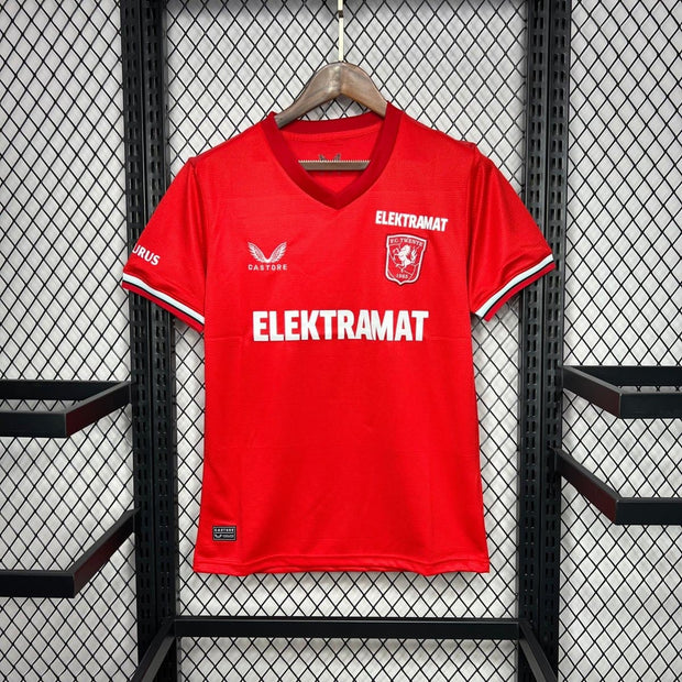 24 - 25 FC Twente Home Retro Football Shirt - Footballshirt.online