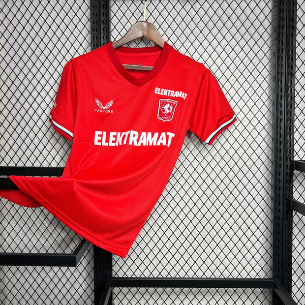 24 - 25 FC Twente Home Retro Football Shirt - Footballshirt.online