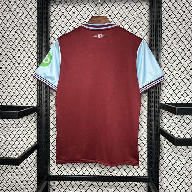 24 - 25 West ham Home Retro Football Shirt - Footballshirt.online
