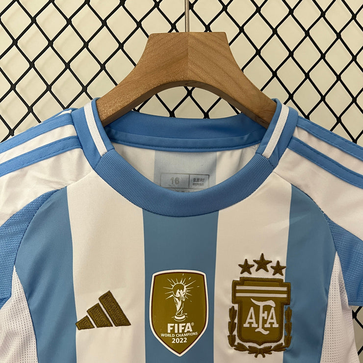 Argentina 2024 HOME JERSEY FOR CHILDREN| Footballshirt.online