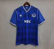 86 - 87 Everton home Retro Football Shirt - Footballshirt.online