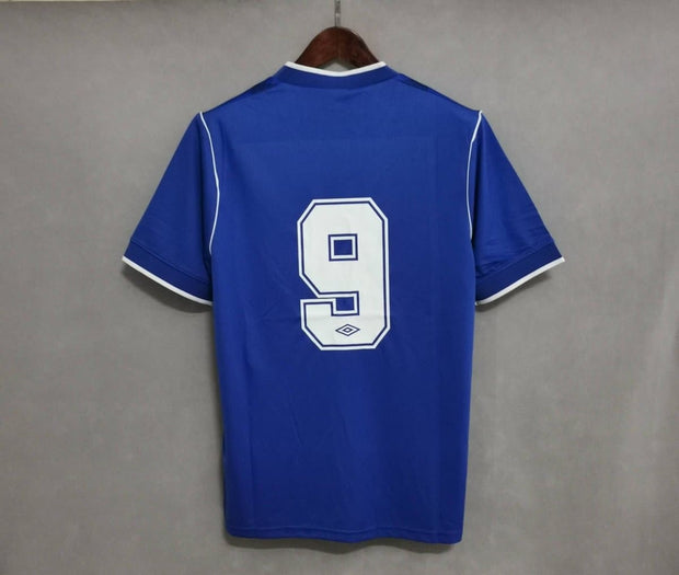86 - 87 Everton home Retro Football Shirt - Footballshirt.online