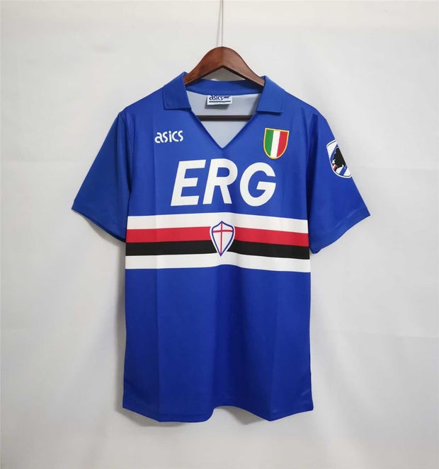 91 - 92 Sampdoria Home Retro | Footballshirt.online - Footballshirt.online