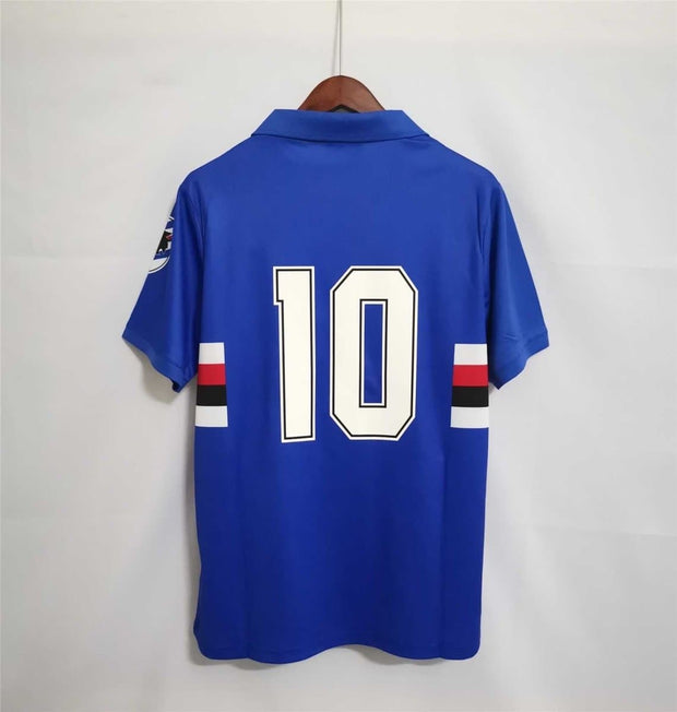 91 - 92 Sampdoria Home Retro | Footballshirt.online - Footballshirt.online