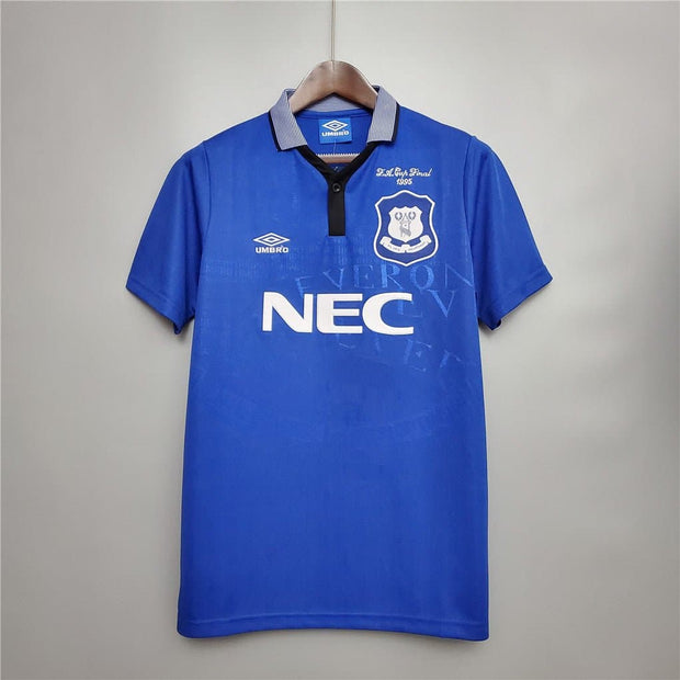 94 - 95 Everton Home Retro Football Shirt - Footballshirt.online