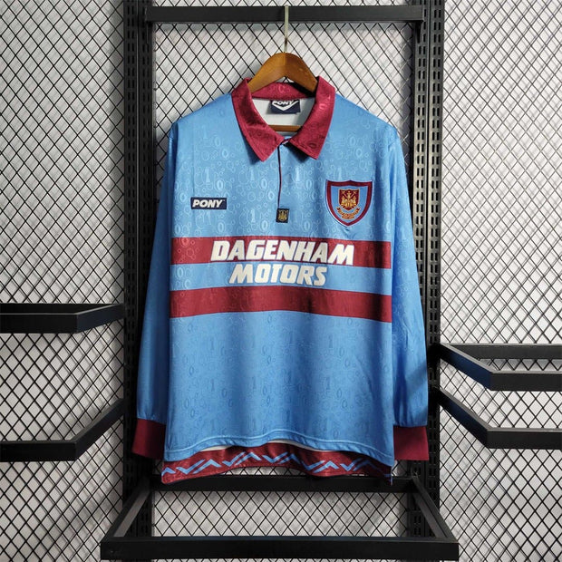 95 - 97 West Ham Away Retro Football Shirt - Footballshirt.online