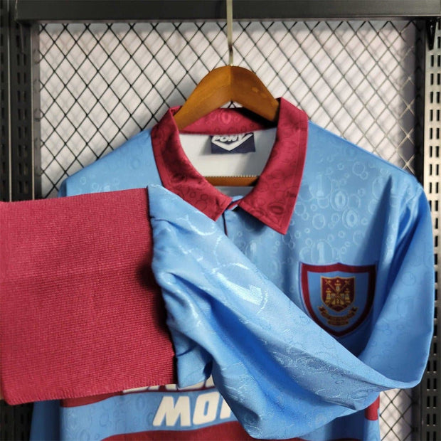 95 - 97 West Ham Away Retro Football Shirt - Footballshirt.online