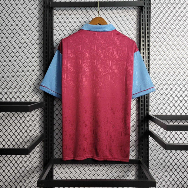 95 - 97 West Ham Home Retro Football Shirt - Footballshirt.online