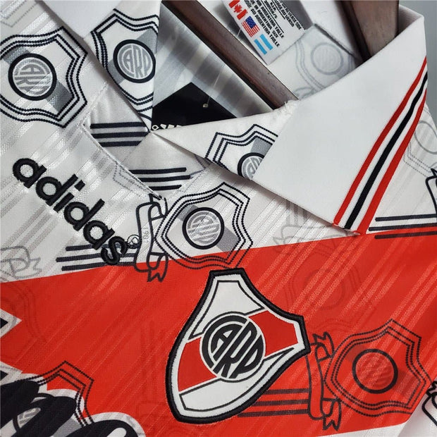 96 - 97 River Plate Home Retro | Footballshirt.online - Footballshirt.online