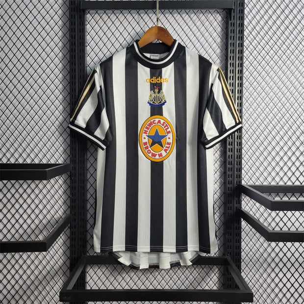 97 - 99 Newcastle Home Retro Football Shirt - Footballshirt.online