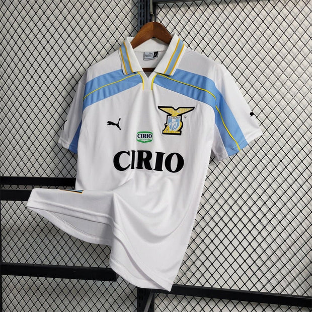 98 - 00 Lazio Away Retro Football Shirt| Footballshirt.online - Footballshirt.online