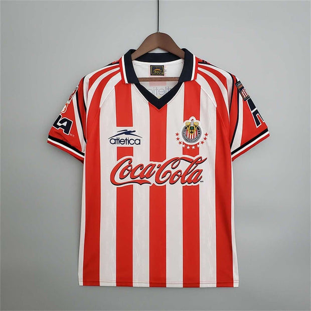 98 - 99 Chivas Home Retro Football Shirt - Footballshirt.online