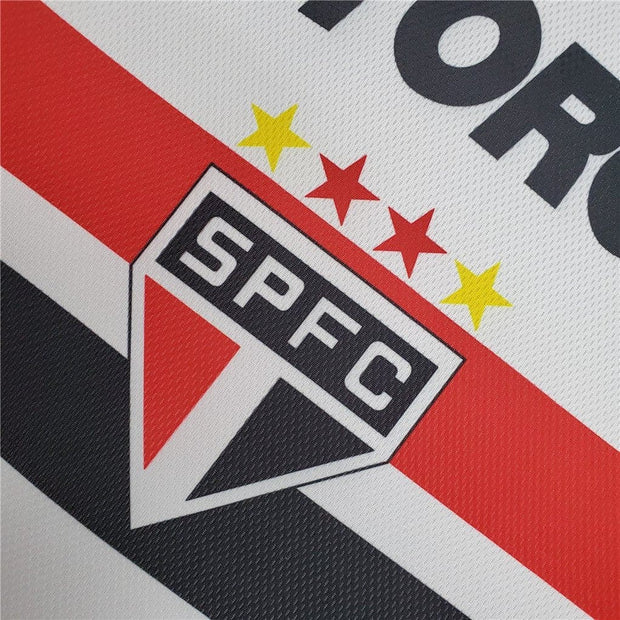 99 - 00 Sao Paulo Home Retro Football Shirt - Footballshirt.online