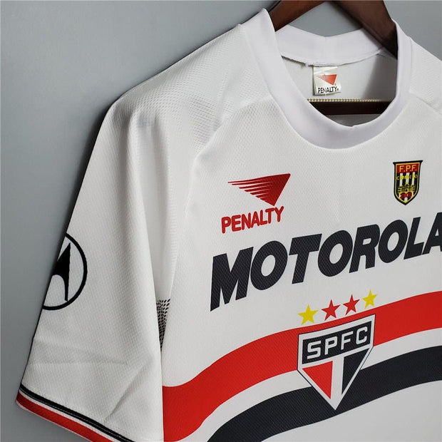 99 - 00 Sao Paulo Home Retro Football Shirt - Footballshirt.online