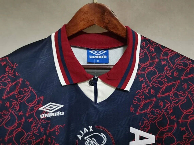 Ajax Amsterdam 1994 - 1995 Champions League Seedorf Away Retro Shirt 8 - Footballshirt.online