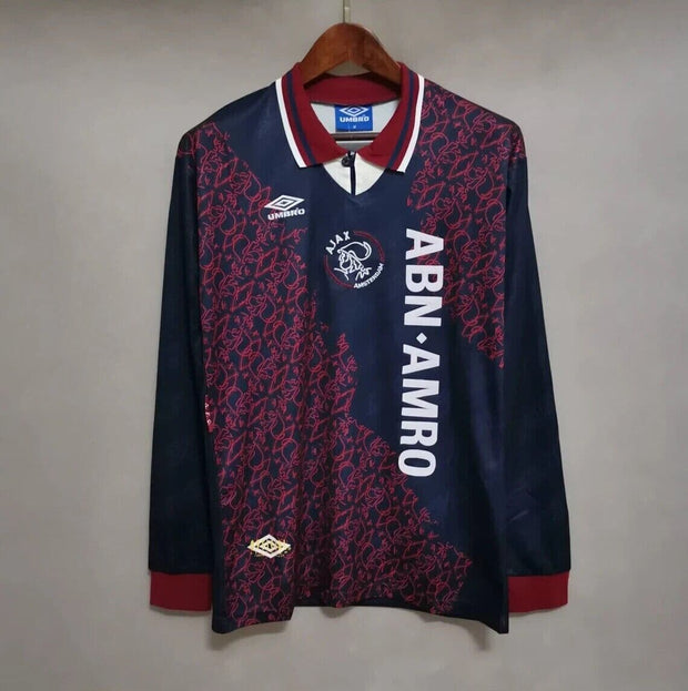 Ajax Amsterdam 1994 - 1995 Champions League Seedorf Away Retro Shirt 8 - Footballshirt.online