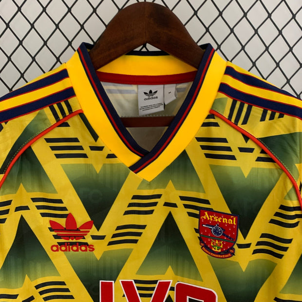 ARSENAL 1992 - 1993 AWAY JERSEY LONG SLEEVED - Footballshirt.online