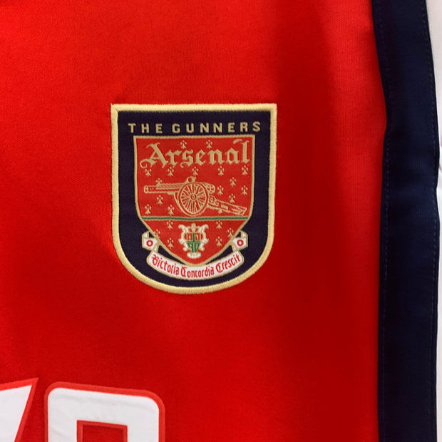 ARSENAL 1998 - 1999 HOME JERSEY LONG SLEEVED - Footballshirt.online
