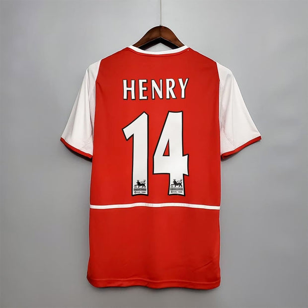 Arsenal 2002 - 2004 Henry 14 Home Retro Shirt - Footballshirt.online