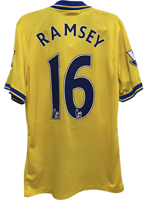 Arsenal 2013/14 (Away) w/ Premier League badge - Footballshirt.online
