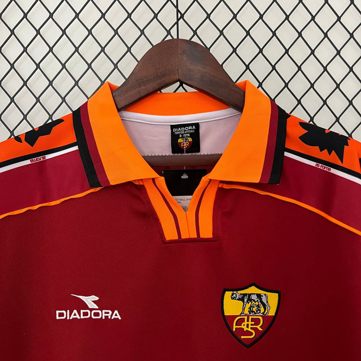 AS ROMA 1998 - 1999 HOME JERSEY| Footballshirt.online - Footballshirt.online