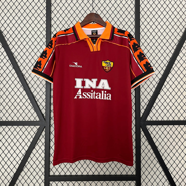 AS ROMA 1998 - 1999 HOME JERSEY| Footballshirt.online - Footballshirt.online