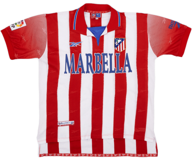 Atletico Madrid 1998/99 (Home) - Footballshirt.online