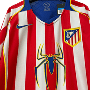 Atletico Madrid 2004/05 (Home) - Long Sleeve - Footballshirt.online