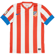 Atletico Madrid 2012/13 (Home) + La Liga Patch, Sponsorless - Footballshirt.online