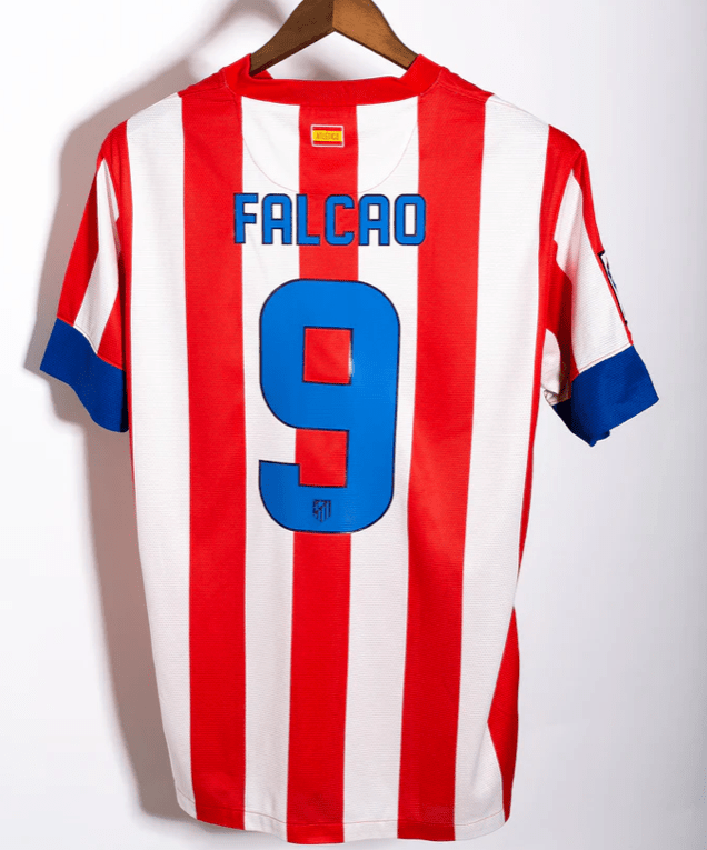 Atletico Madrid 2012/13 (Home) + La Liga Patch, Sponsorless - Footballshirt.online