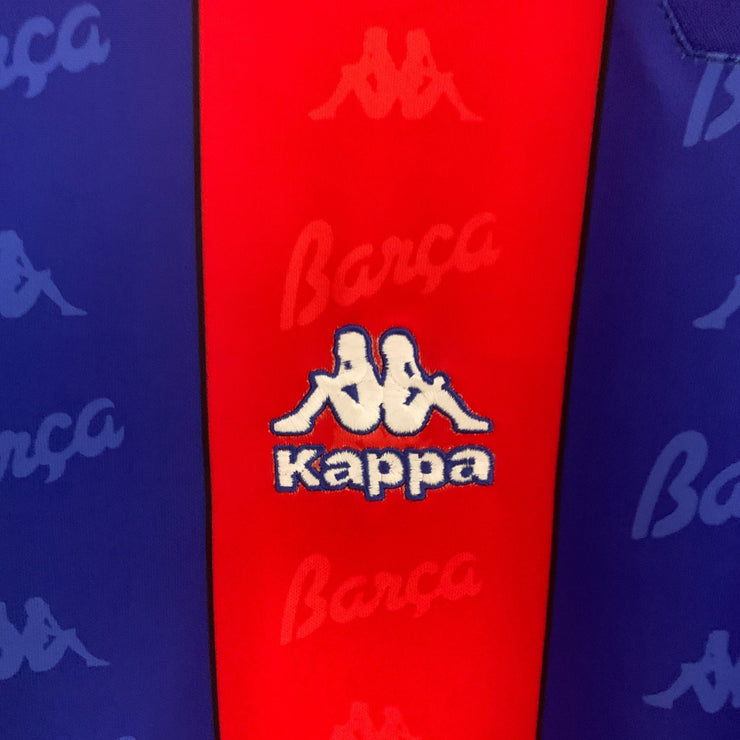 BARCELONA 1996 - 1997 HOME JERSEY LONG SLEEVED - Footballshirt.online