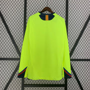 BARCELONA 2005 - 2006 AWAY JERSEY LONG SLEEVED - Footballshirt.online