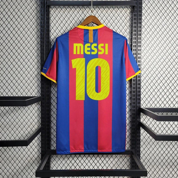 Barcelona Final 2010 - 2011 Lionel Messi Away fc Soccer Jerseys - Footballshirt.online
