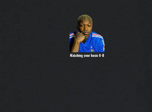 "Basic 0 - 0 w/ Djibril Cissé" Tee - Footballshirt.online