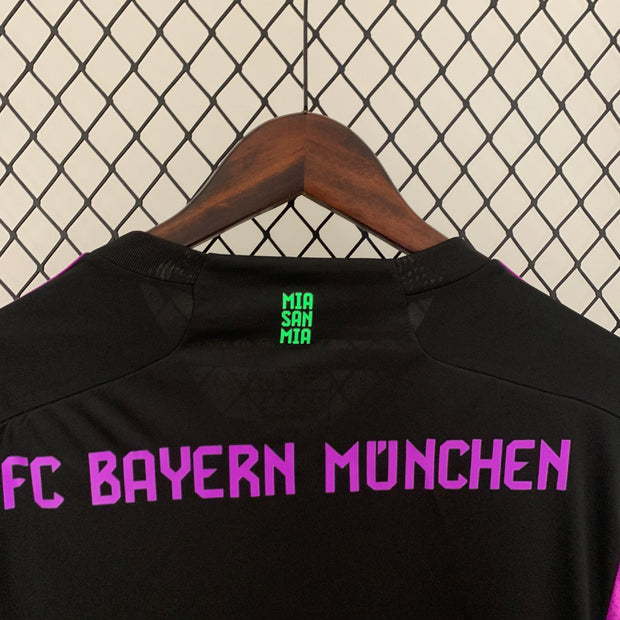 BAYERN MÜNCHEN 2023 - 2024 AWAY JERSEY LONG SLEEVED - Footballshirt.online