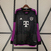 BAYERN MÜNCHEN 2023 - 2024 AWAY JERSEY LONG SLEEVED - Footballshirt.online