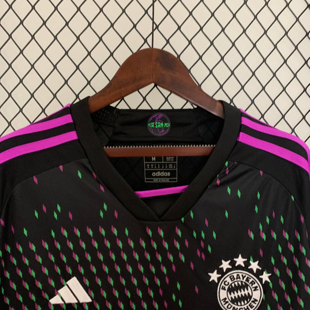 BAYERN MÜNCHEN 2023 - 2024 AWAY JERSEY LONG SLEEVED - Footballshirt.online