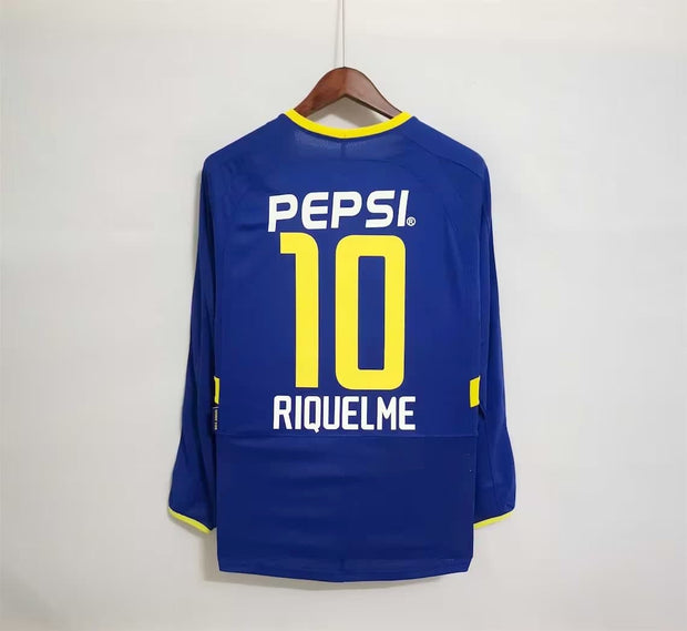 Boca Juniors 2003 - 2004 Retro Home Shirt - Footballshirt.online
