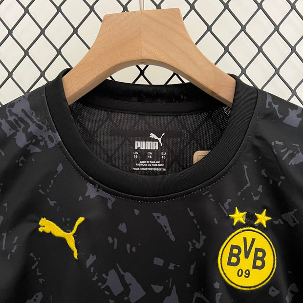 BORUSSIA DORTMUND 2023 - 2024 AWAY JERSEY FOR CHILDREN| Footballshirt.online - Footballshirt.online