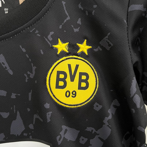 BORUSSIA DORTMUND 2023 - 2024 AWAY JERSEY FOR CHILDREN| Footballshirt.online - Footballshirt.online