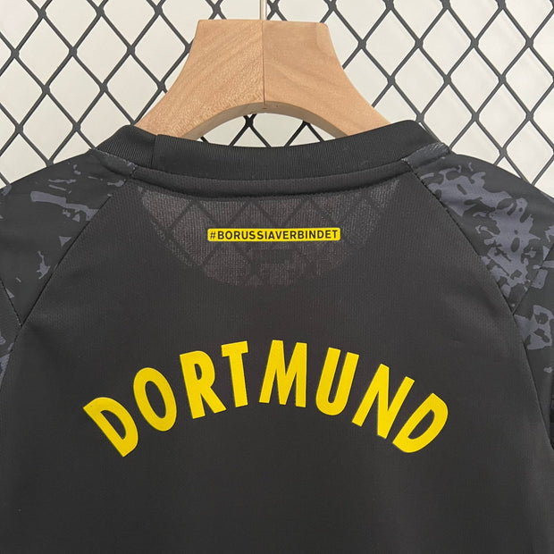 BORUSSIA DORTMUND 2023 - 2024 AWAY JERSEY FOR CHILDREN| Footballshirt.online - Footballshirt.online