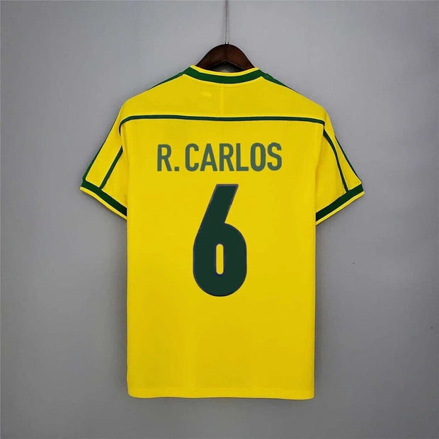Brazil 1998 World Cup Home Away Retro Vintage | Footballshirt.online - Footballshirt.online
