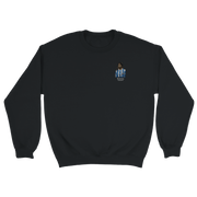 "Caniggia" Embroidered Sweatshirt - Black - Footballshirt.online