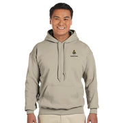 "Classic Valderrama" Embroidered Hoodie - Sand - Footballshirt.online